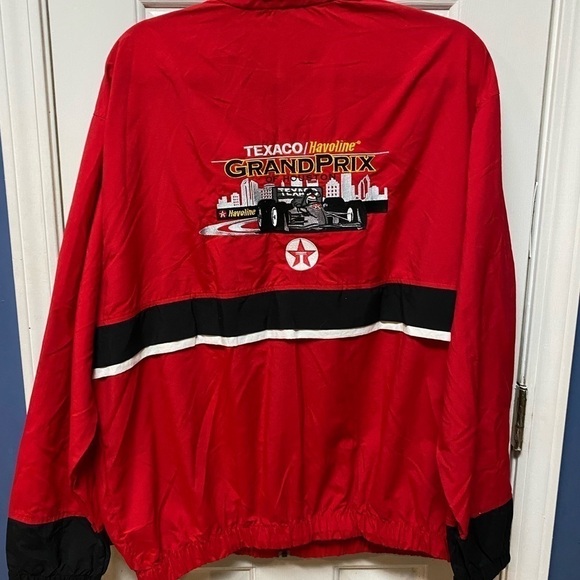 Finish line Texaco Havoline Grand Prix Of Houston Wind breaker Zip up Ja… - Picture 2 of 9